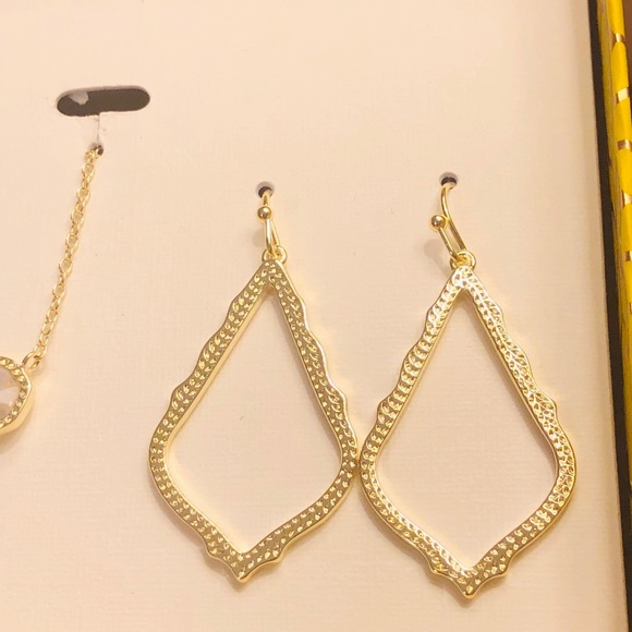 NWT Kendra Scott Limited Edition RARE Gift Set Elisa Sophia Yellow Gold Dichroic - Picture 12 of 16